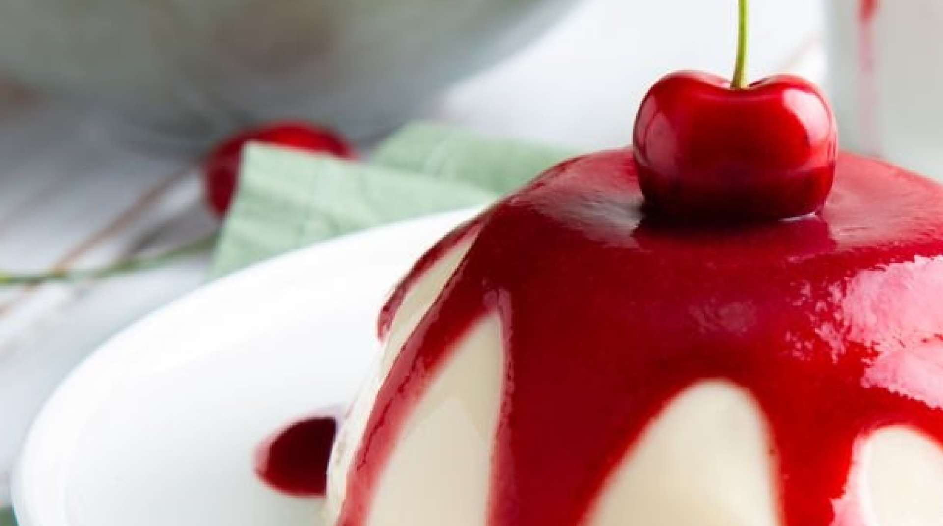 Kirsch Panna Cotta